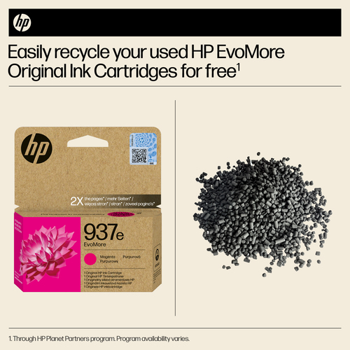 HP 937e EvoMore Magenta Original ink cartridge 1 pc(s) High (XL) Yield - Image 4