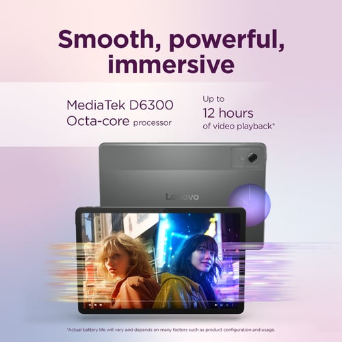 Lenovo Idea Tab Mediatek 128 GB 27.9 cm (11") 8 GB Wi-Fi 5 (802.11ac) Android 15 Grey - Image 9