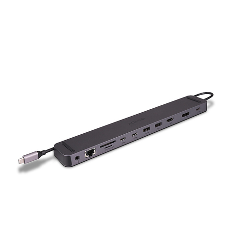 Lindy 43392 laptop dock/port replicator USB 3.2 Gen 1 (3.1 Gen 1) Type-C Anthracite