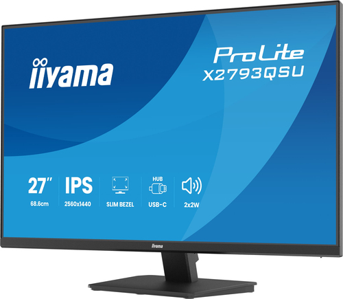 iiyama ProLite X2793QSU-B1 computer monitor 68.6 cm (27") 2560 x 1440 pixels Quad HD LED Black - Image 5
