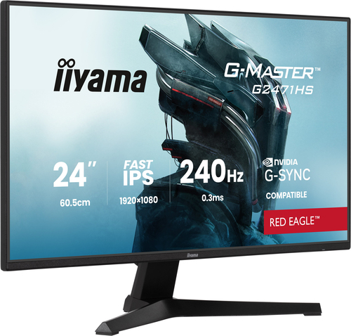 iiyama G-MASTER G2471HS-B1 computer monitor 60.5 cm (23.8") 1920 x 1080 pixels Full HD Black - Image 3