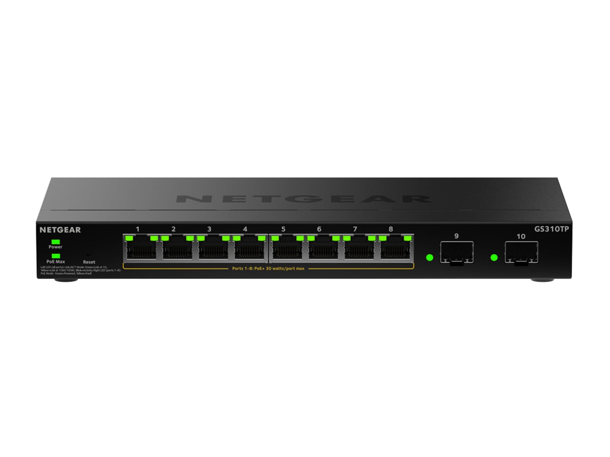 S350 8P GE POE+ SMART SWITCH