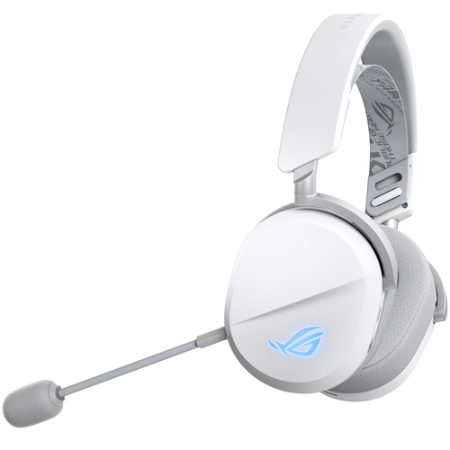 ASUS ROG Pelta Headset Wired & Wireless Head-band Gaming USB Type-C Bluetooth White - Image 2