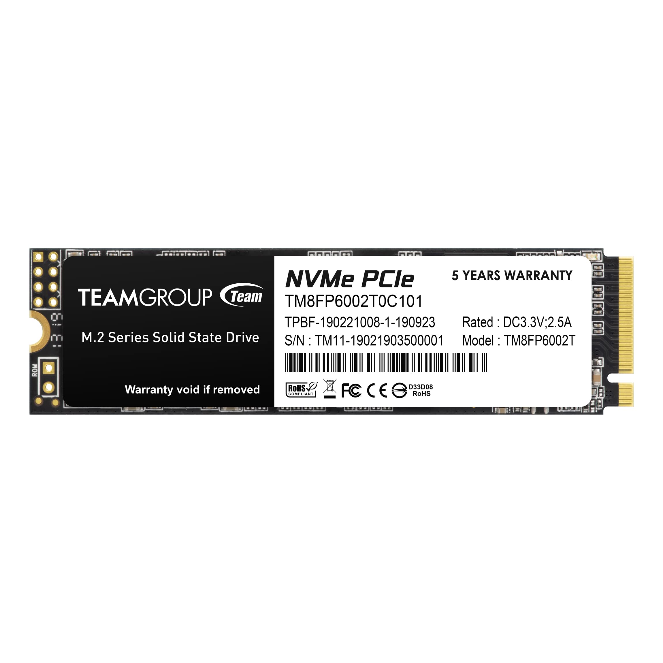 2TB MP33 M.2 NVME GEN3 SSD