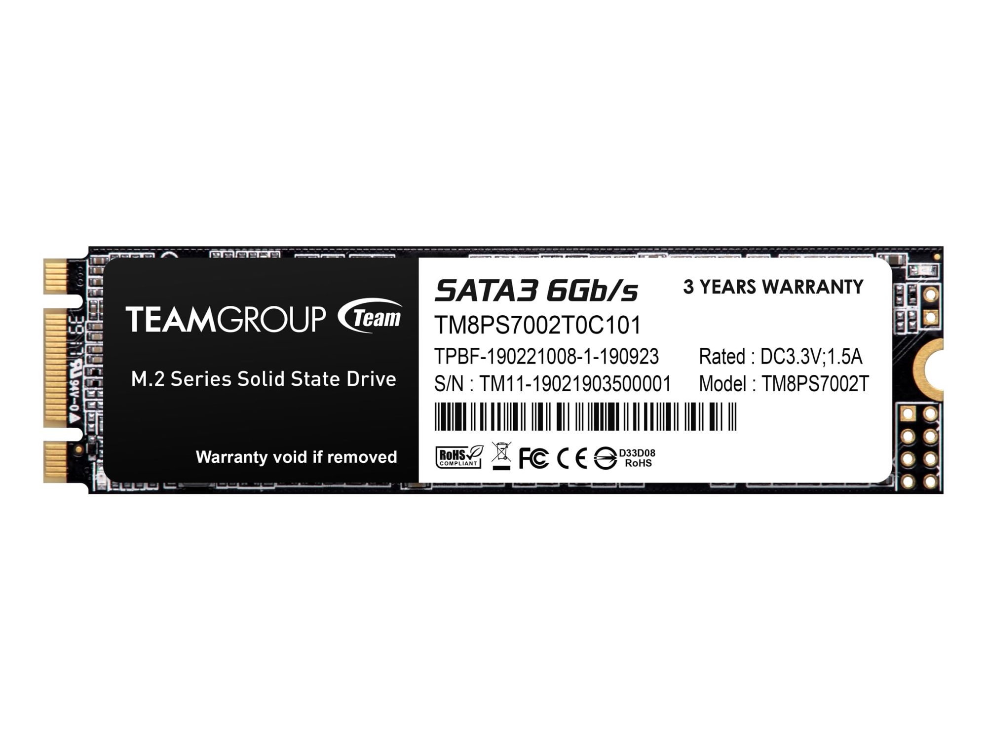 2TB MS30 M.2 SATA SSD
