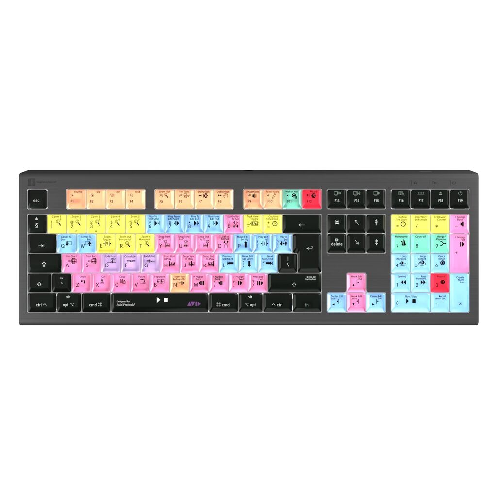 Avid Pro Tools Mac Backlit ASTRA2 Keyboard