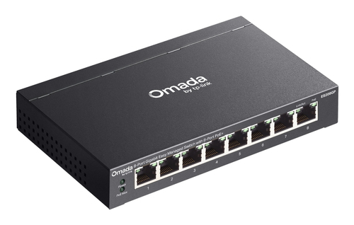 TP-Link Omada ES208GP network switch Managed L2 Gigabit Ethernet (10/100/1000) Power over Ethernet - Image 4
