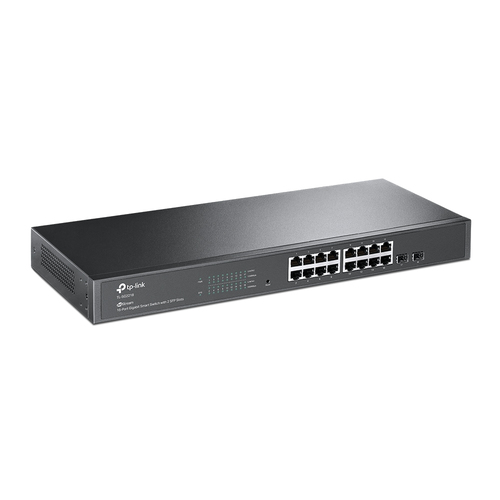 TP-Link JetStream TL-SG2218 network switch Managed L2/L2+ Gigabit Ethernet (10/100/1000) 1U Black - Image 2