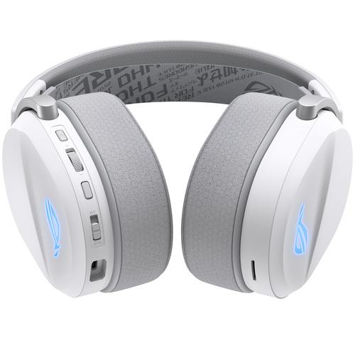 ASUS ROG Pelta Headset Wired & Wireless Head-band Gaming USB Type-C Bluetooth White - Image 4