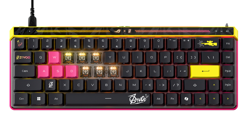 ASUS ROG Falchion Ace HFX ZywOo Edition keyboard Gaming USB QWERTY US International Black - Image 12