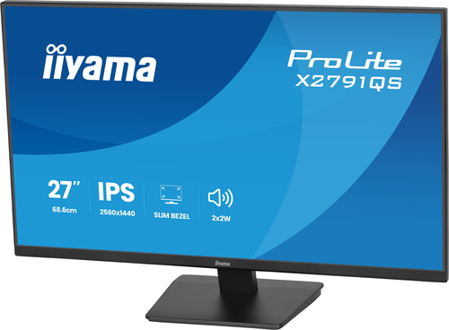 iiyama ProLite X2791QS-B1 computer monitor 68.6 cm (27") 2560 x 1440 pixels Quad HD LED Black - Image 7