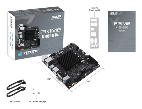 ASUS PRIME N100I-D D4 NA (integrated CPU) mini ITX - Image 8