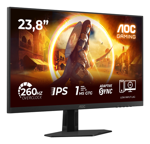 AOC G4 24G4ZRE computer monitor 60.5 cm (23.8") 1920 x 1080 pixels Full HD LED Black, Red - Image 2