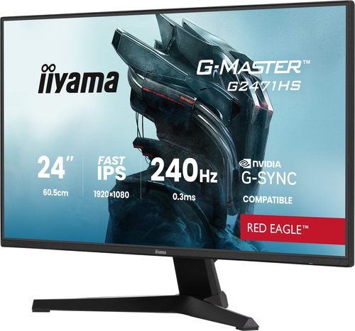 iiyama G-MASTER G2471HS-B1 computer monitor 60.5 cm (23.8") 1920 x 1080 pixels Full HD Black - Image 2