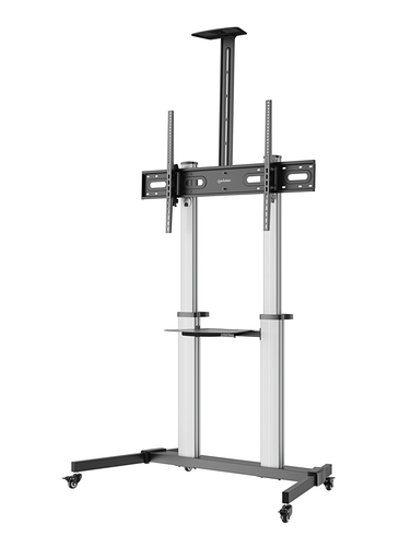 Manhattan 462563 TV mount/stand 2.54 m (100") Black, Silver