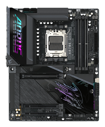 GIGABYTE X870E AORUS PRO X3D AMD X870E Socket AM5 ATX - Image 2