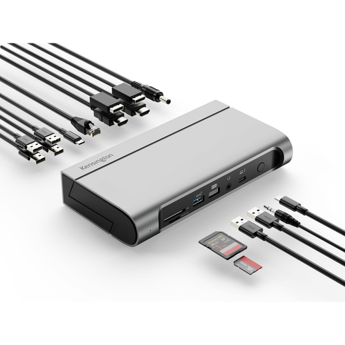 Kensington K32852EU laptop dock/port replicator Wired Grey - Image 9