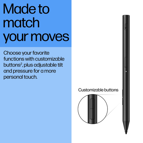 HP 700 Rechargeable Multi Pen stylus pen 13 g Black - Image 9