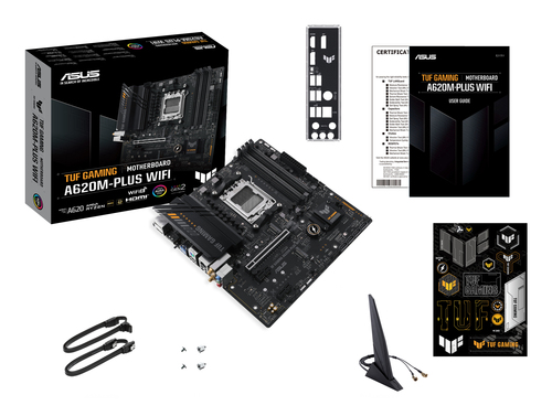 ASUS TUF GAMING A620M-PLUS WIFI AMD A620 Socket AM5 micro ATX - Image 9