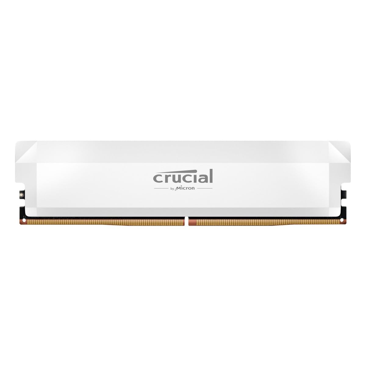 Crucial Pro - Overclocking Edition - DDR5 - module - 16 GB - DIMM 288-pin - 6400 MHz / PC5-51200 - CL38 - 1.35 V - unbuffered - non-ECC - white