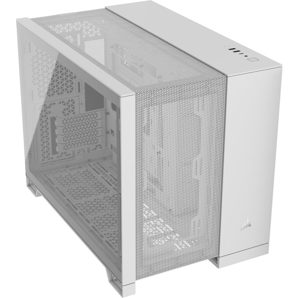 2500D AIRFLOW DUAL CHAMBER CASE WHTE