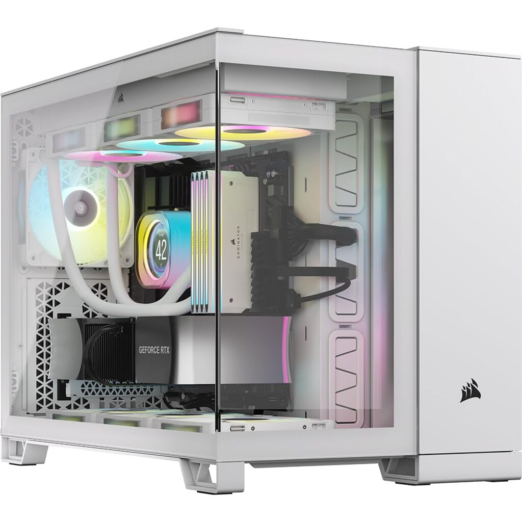2500X RGB GAMING CASE MICRO ATX WHIT