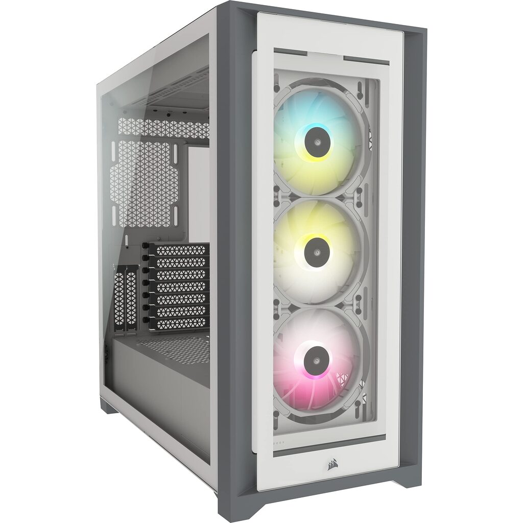 ICUE 5000X RGB GAMING CASE WHITE