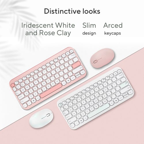 ASUS Marshmallow KW100 keyboard Home Bluetooth White - Image 9