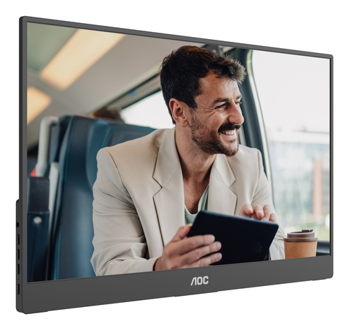 AOC 16T20E2 portable TV/monitor Portable monitor Black 39.6 cm (15.6") LED 1920 x 1080 pixels - Image 7