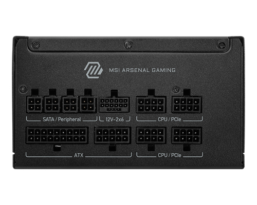 MSI MAG A1000GLS PCIE5 power supply unit 1000 W 24-pin ATX ATX Black - Image 2