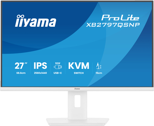 iiyama ProLite XB2797QSNP-W1 27" IPS LCD computer monitor 68.6 cm (27") 2560 x 1440 pixels Quad HD - Image 4