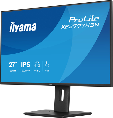 iiyama ProLite XB2797HSN-B1 computer monitor 68.6 cm (27") 1920 x 1080 pixels Full HD LCD Black - Image 6