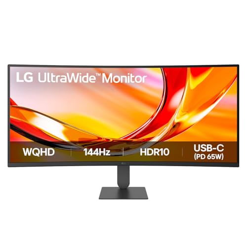 34" UltraWide QHD Curved USB Type-C Moni