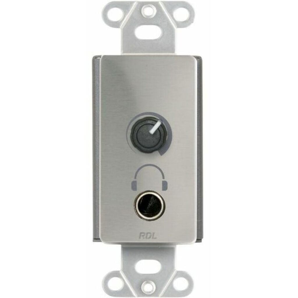 Stereo Headphone Amplifier - Decora® panel with user level control