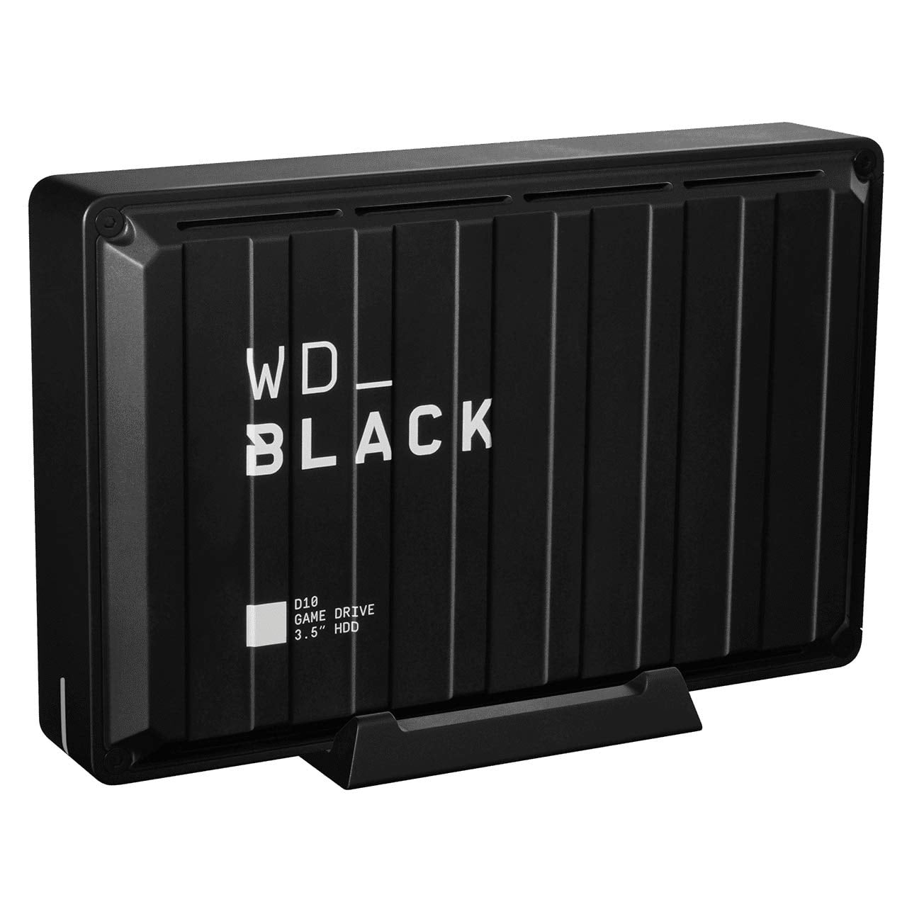 WD_BLACK D10 Game Drive WDBA3P0080HBK - Hard drive - 8 TB - external (portable) - USB 3.2 Gen 1 - 7200 rpm - black