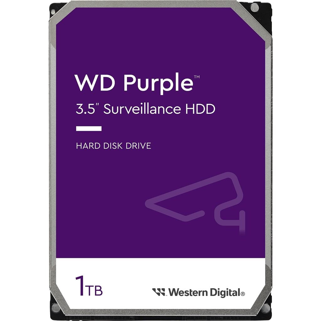WD Purple WD11PURZ - Hard drive - 1 TB - internal - 3.5" - SATA 6Gb/s - buffer: 64 MB