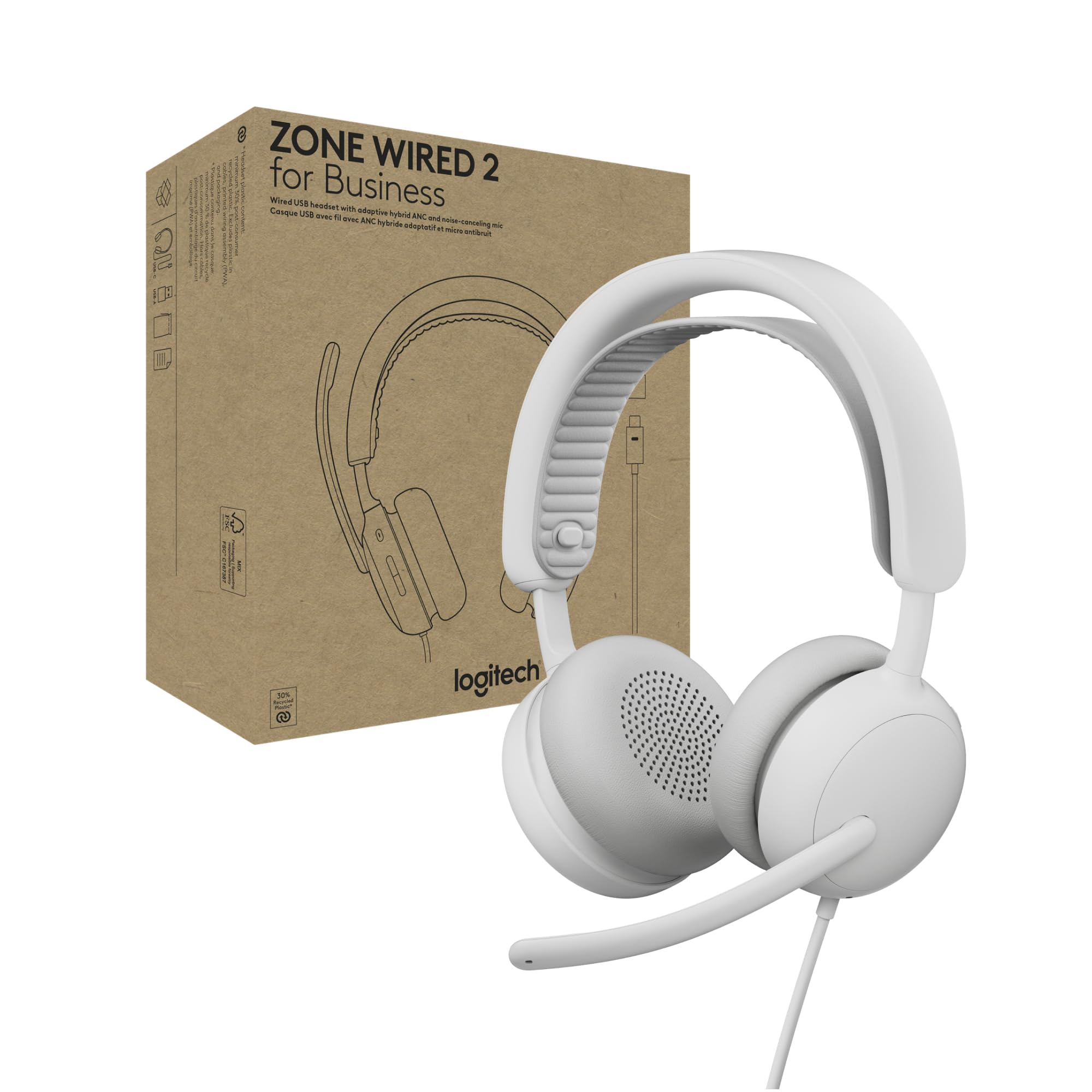 Zone Wired 2 for Business - OFF-WHITE - EMEA28i-935