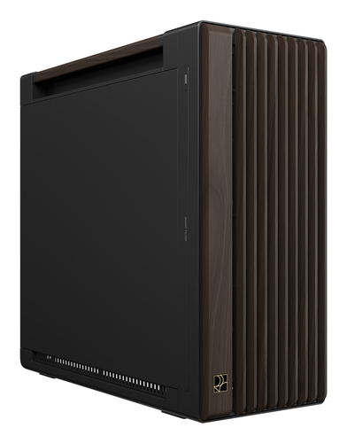 ASUS ProArt PA602 Wood Edition Modern Black - Metal Panel Midi Tower Black, Wood