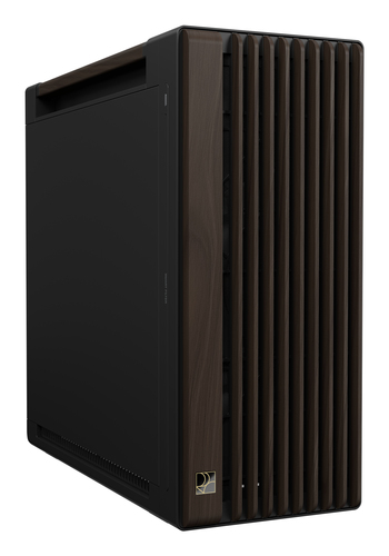 ASUS ProArt PA602 Wood Edition Modern Black - Metal Panel Midi Tower Black, Wood - Image 2