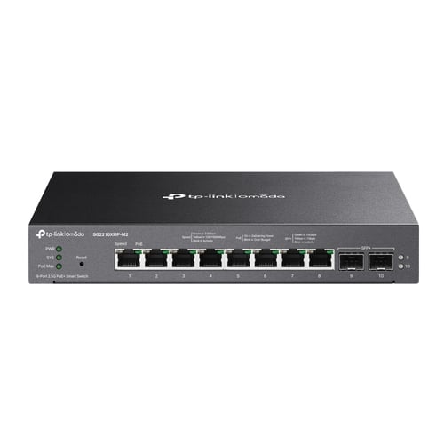 TP-Link Omada SG2210XMP-M2 network switch Managed L2/L2+ 2.5G Ethernet (100/1000/2500) Power over