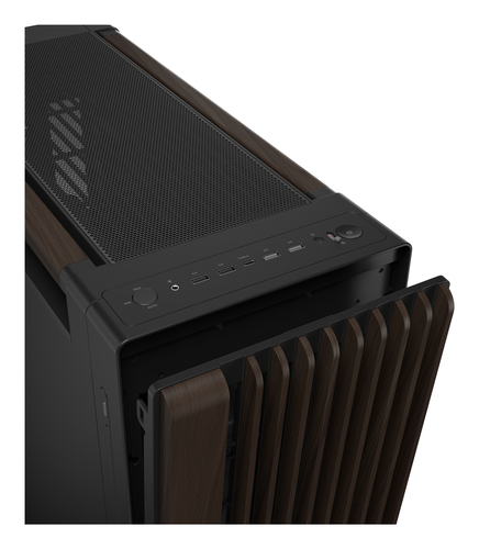 ASUS ProArt PA602 Wood Edition Modern Black - Metal Panel Midi Tower Black, Wood - Image 10