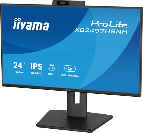 iiyama ProLite XB2497HSNH-B1 24IN IPS LCD 4MS 1920X1080 350CD/M2 HDMI/DP/USB 2 computer monitor 60.5 - Image 8