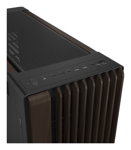 ASUS ProArt PA602 Wood Edition Modern Black - Metal Panel Midi Tower Black, Wood - Image 7
