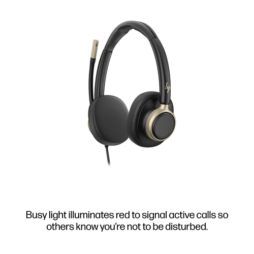 HP Poly Mission 825 Stereo USB Wired Headset (Bulk) - Image 7
