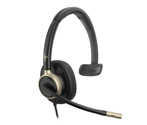 HP Poly Mission 815 Monaural USB Wired Headset (Bulk) - Image 2
