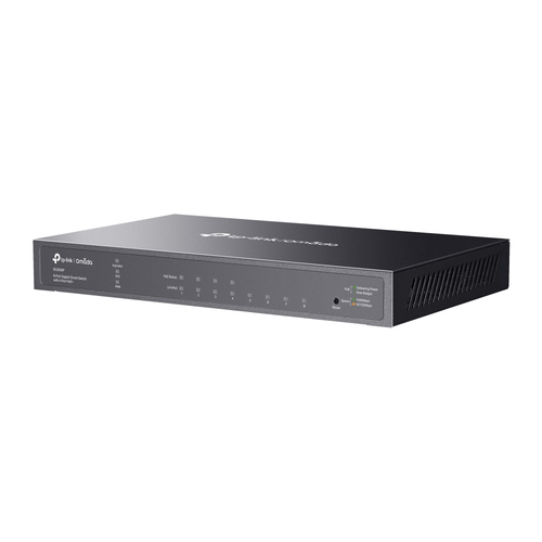 TP-Link Omada TL-SG2008P Managed L2/L2+ Gigabit Ethernet (10/100/1000) Power over Ethernet (PoE) - Image 3