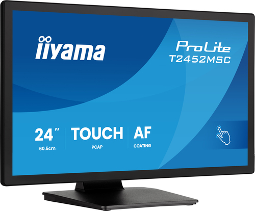 iiyama ProLite T2452MSC-B2 computer monitor 61 cm (24") 1920 x 1080 pixels Full HD Touchscreen Black - Image 2