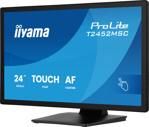 iiyama ProLite T2452MSC-B2 computer monitor 61 cm (24") 1920 x 1080 pixels Full HD Touchscreen Black - Image 4