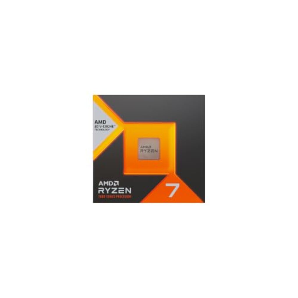 AMD Ryzen 7 7700X3D 8 Core AM5 Processor, 16 Threads, 4GHz up to 4.5GHz Boost, 8MB Cache, 120W, with AMD Radeon Graphics