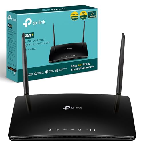 TP-Link Archer MR600 AC1200 4G LTE Advanced Cat6 Gigabit Router